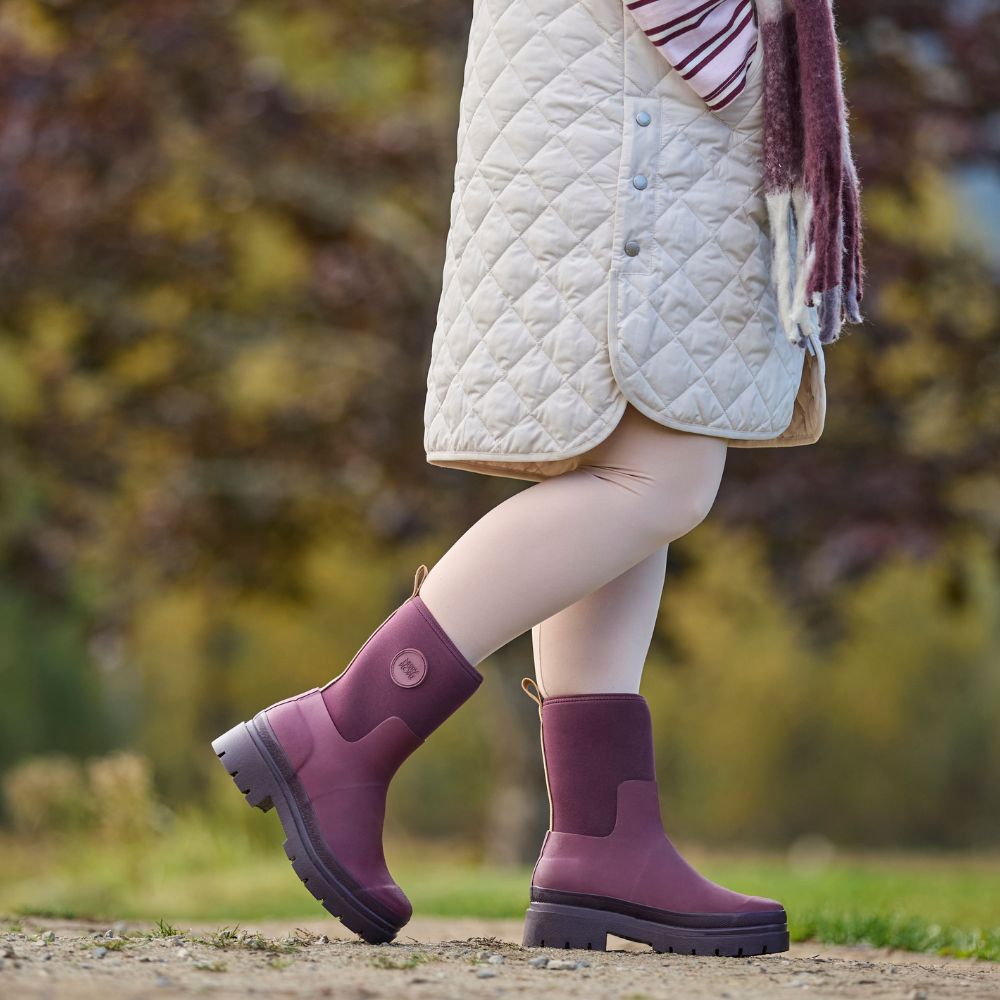 Aubrey Boot // Dark Cherry
