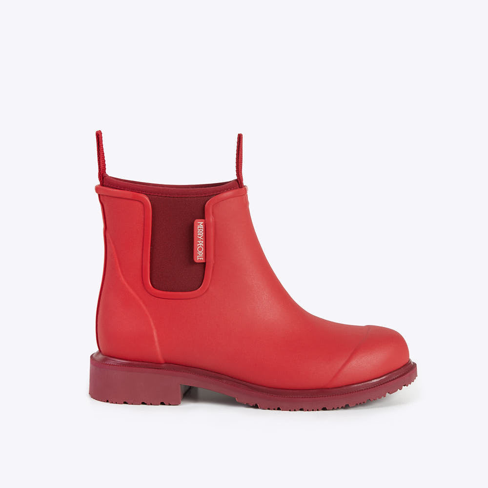 Bobbi Rain Boot // Poppy Red