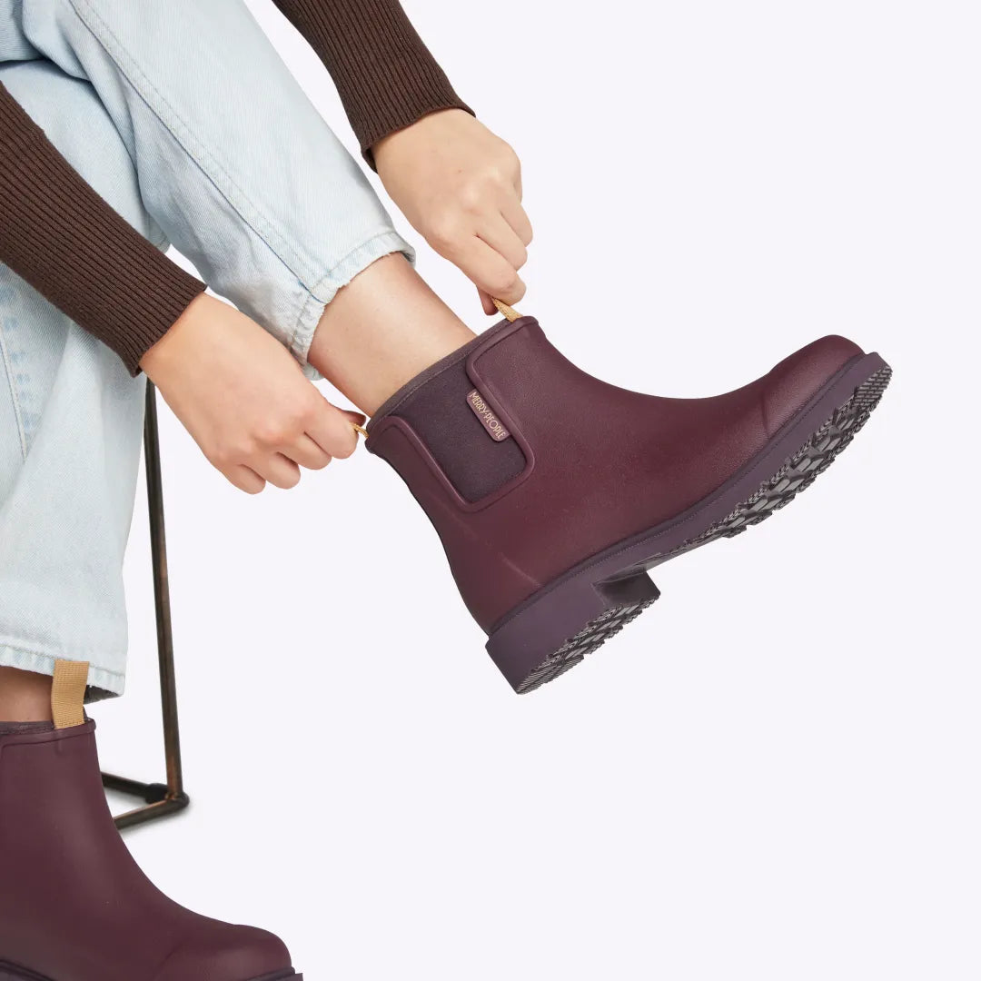 Bobbi Rain Boot // Dark Cherry