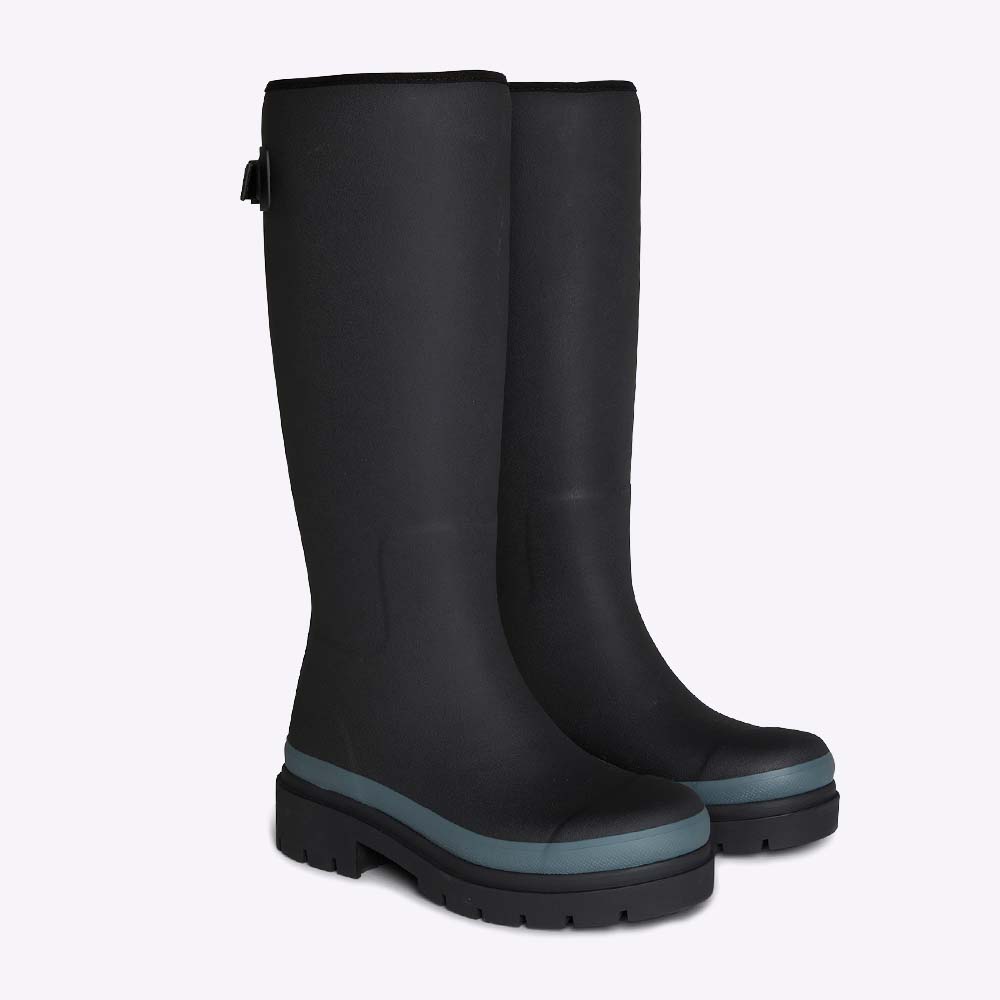 Fergie Tall Rain Boot // Black