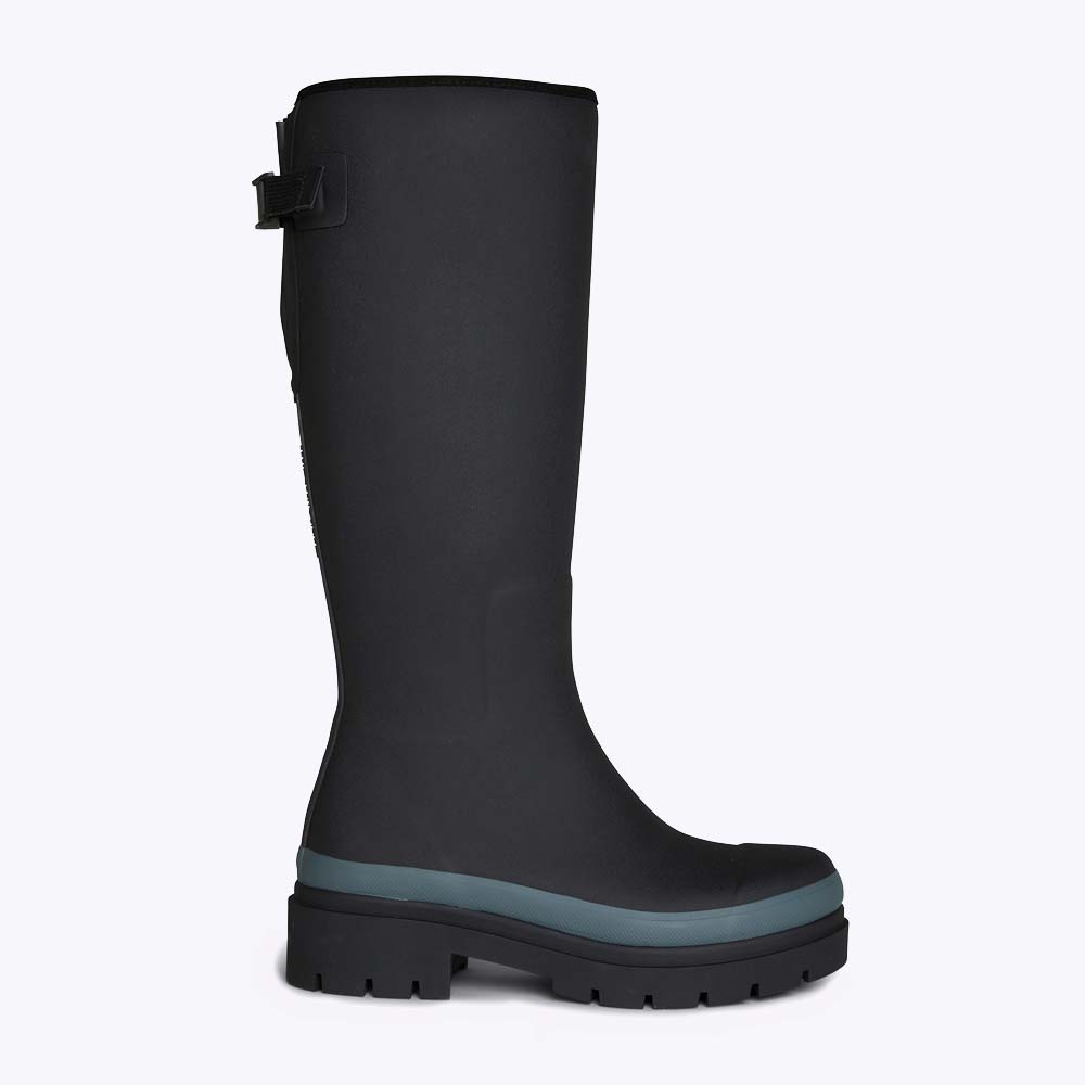 Fergie Tall Rain Boot // Black