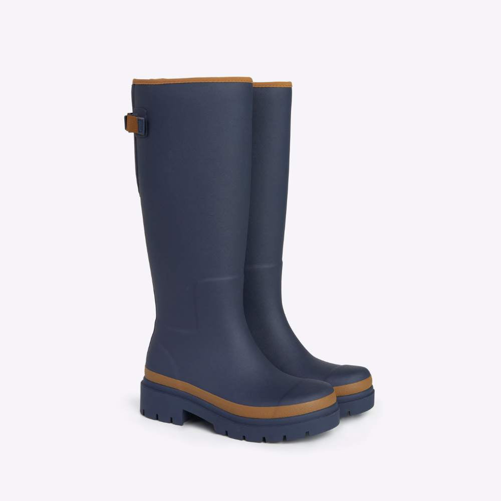 Fergie Tall Rain Boot // Oxford Blue