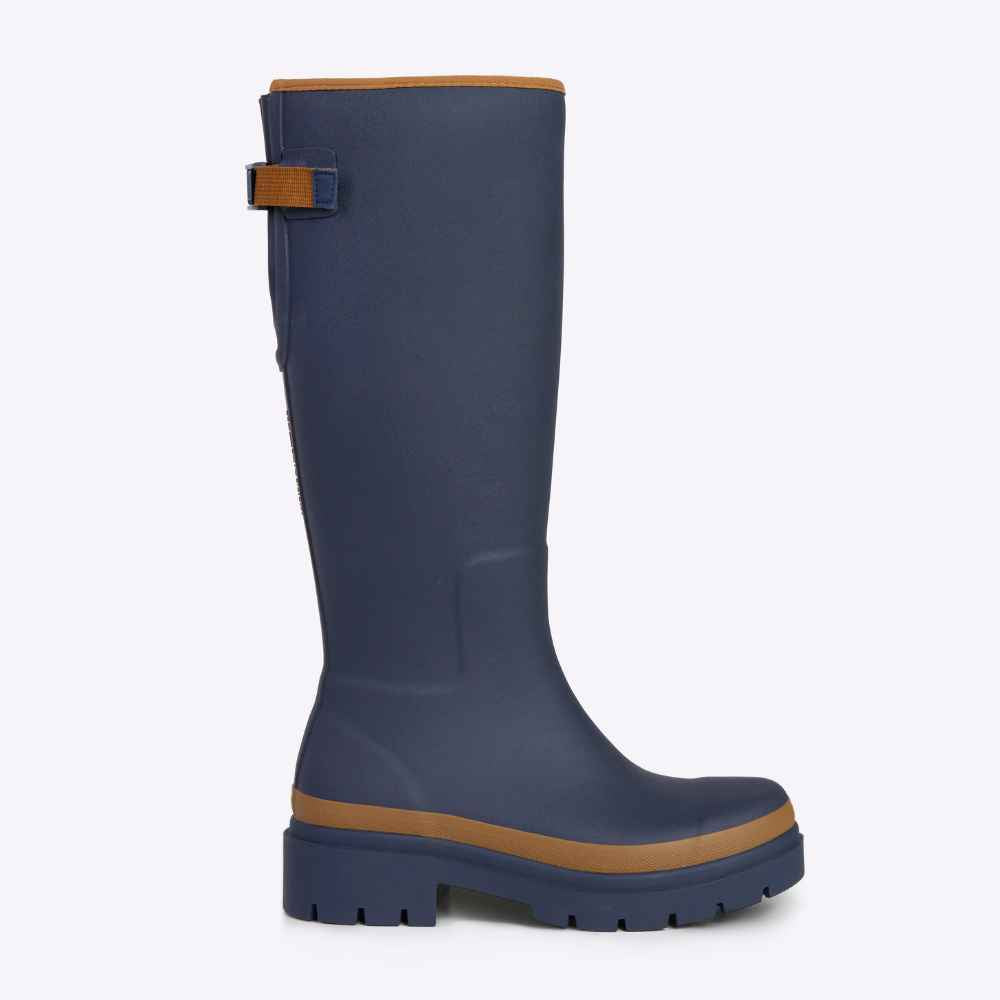 Fergie Tall Rain Boot // Oxford Blue