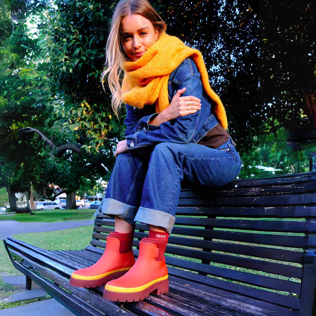 Tully Boot Tully Boot // Grapefruit Red