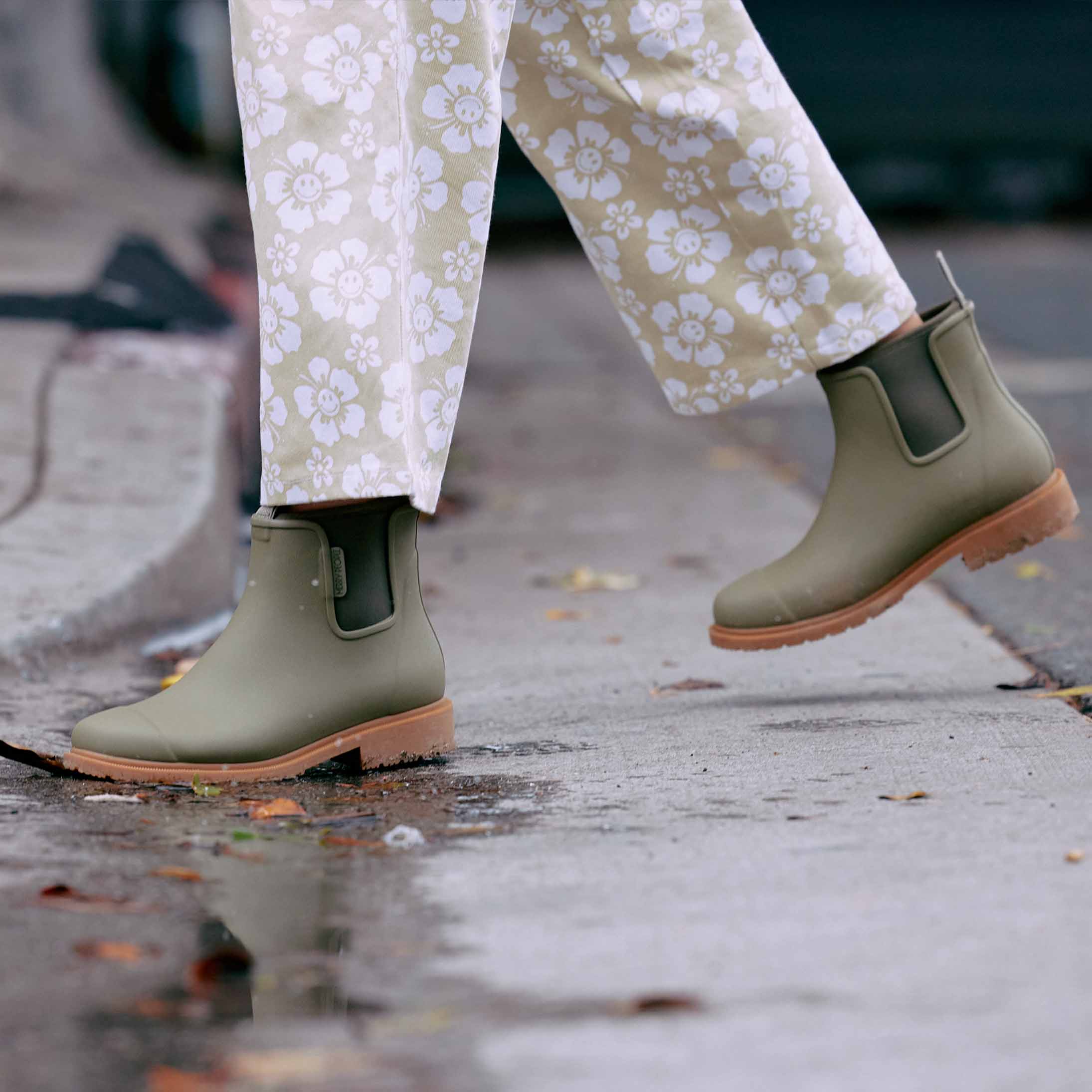 Bobbi Rain Boot Khaki Green