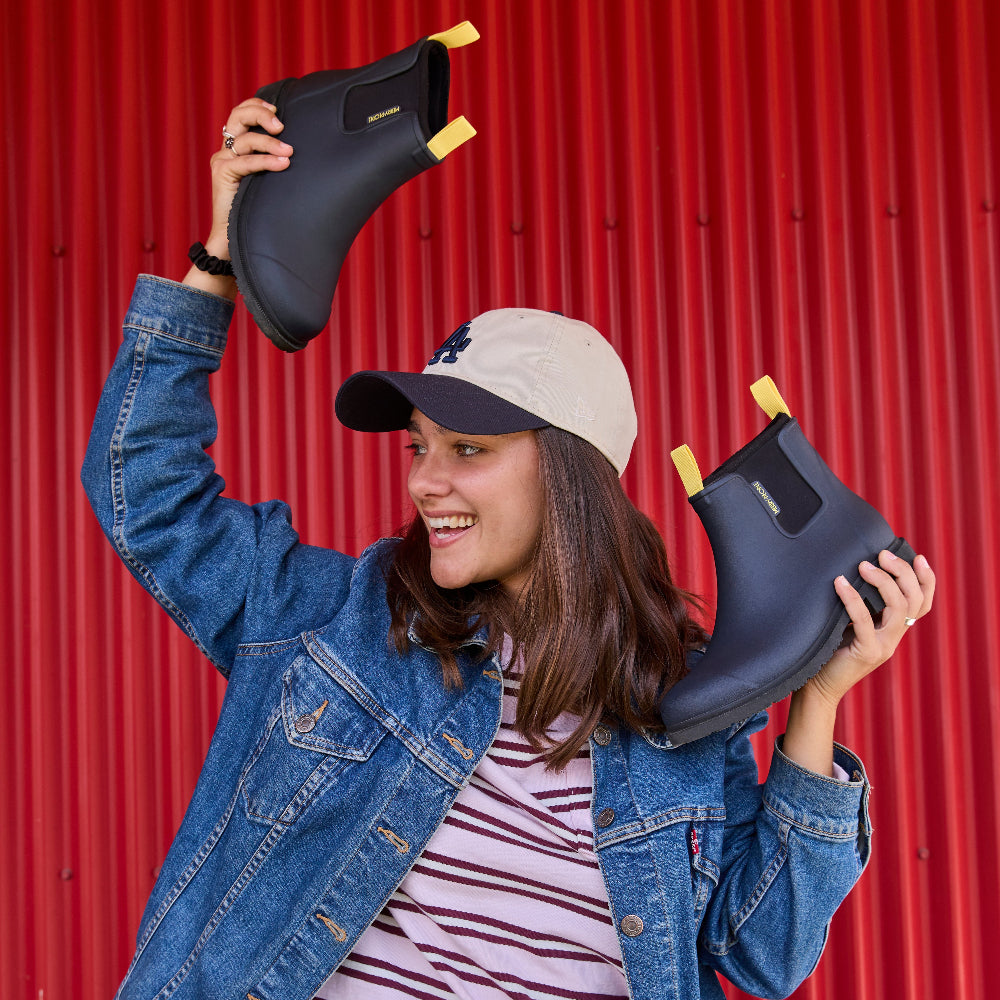 Bobbi Rain Boot // Midnight Blue