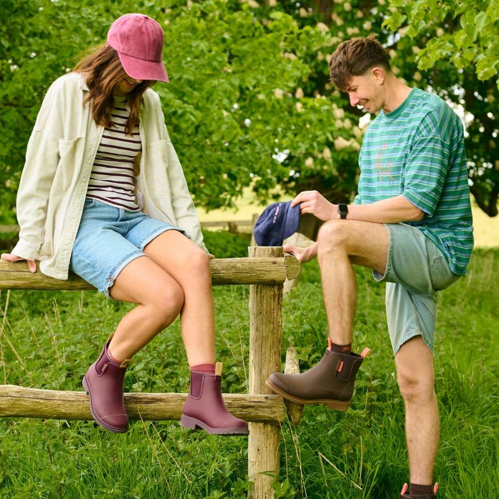 Bobbi Rain Boot // Dark Cherry