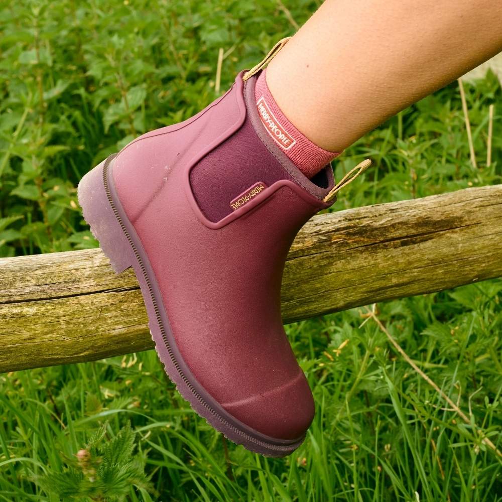 Bobbi Rain Boot // Dark Cherry