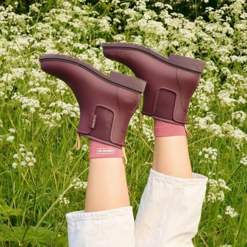 Bobbi Rain Boot // Dark Cherry