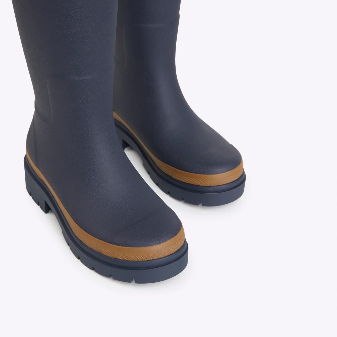 Fergie Tall Rain Boot // Oxford Blue