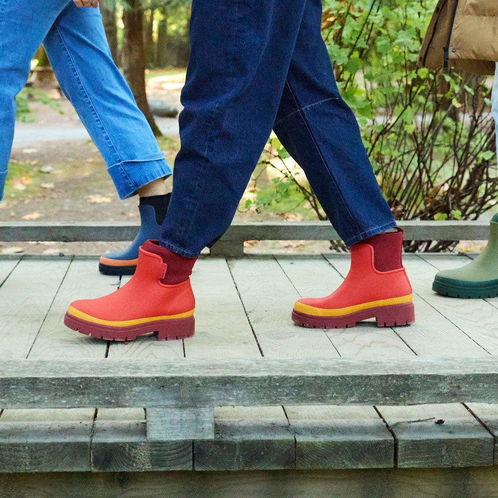 Tully Boot // Grapefruit Red
