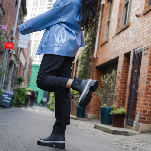 Tully Boot // Black & Gray [Retired]