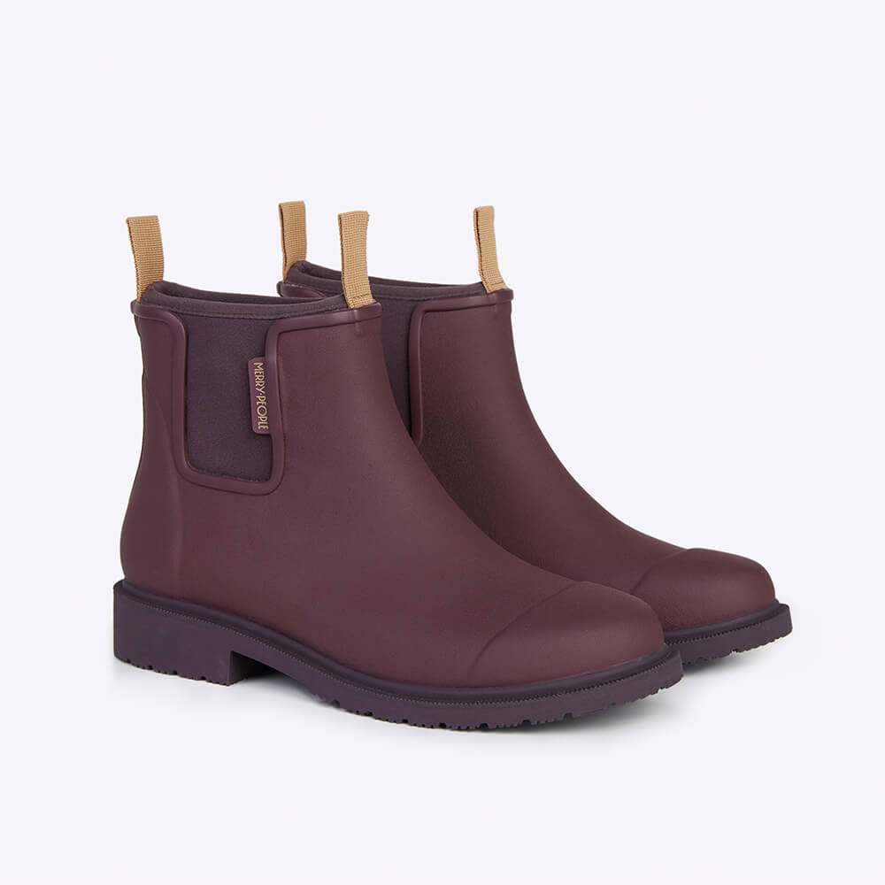 Bobbi Rain Boot // Dark Cherry