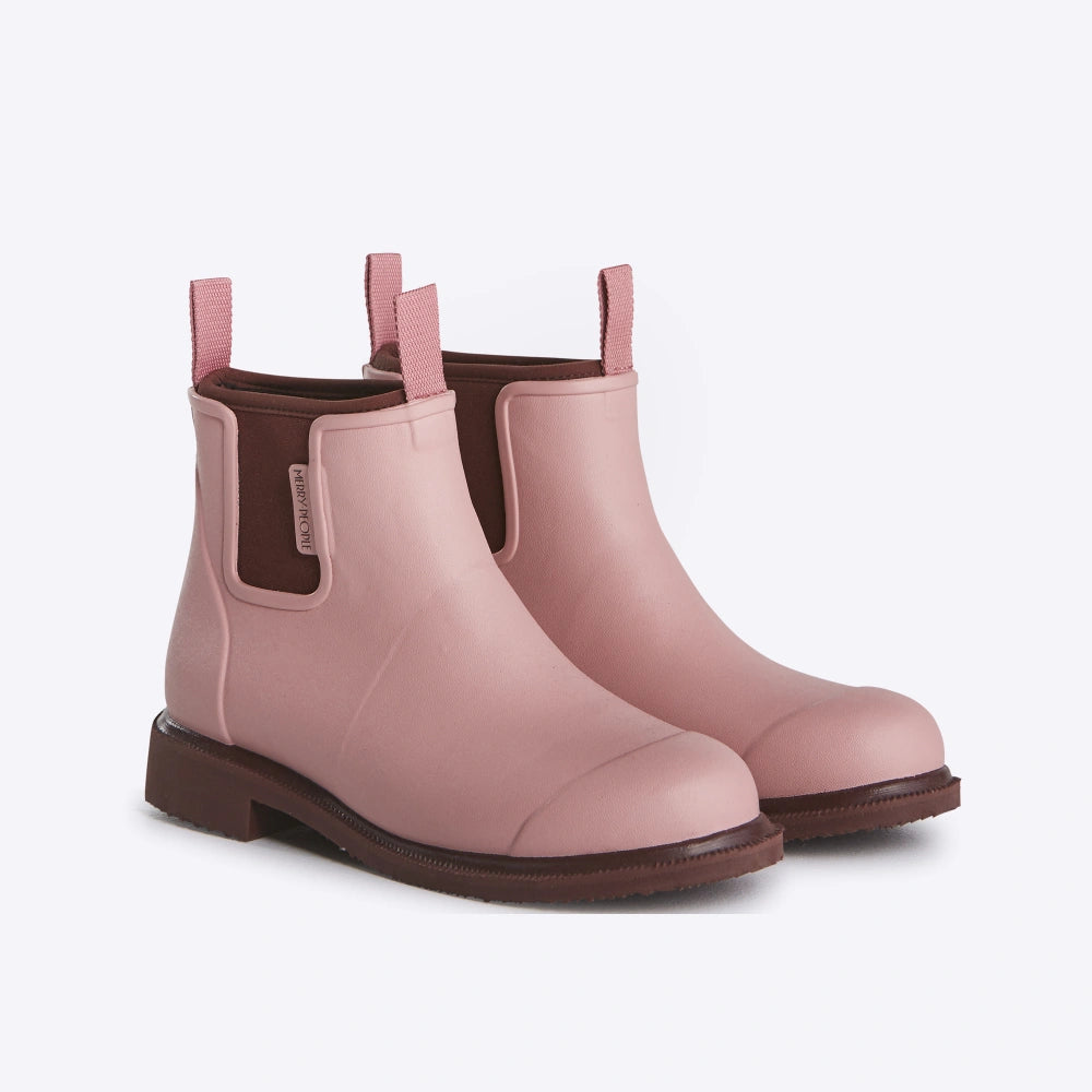 Bobbi Rain Boot // Dusty Pink