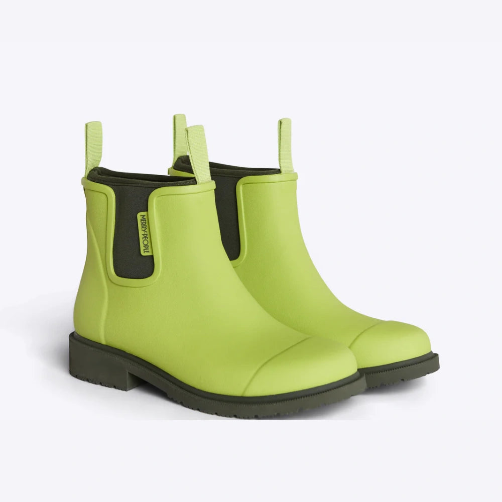 Bobbi Rain Boot // Lime & Olive