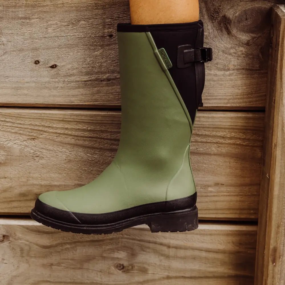 Darcy Mid Calf Rainboot // Moss Green